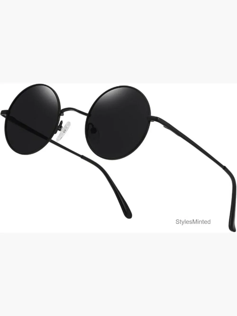 Retro Round Polarized Sunglasses UV400 Protection for Driving Travel